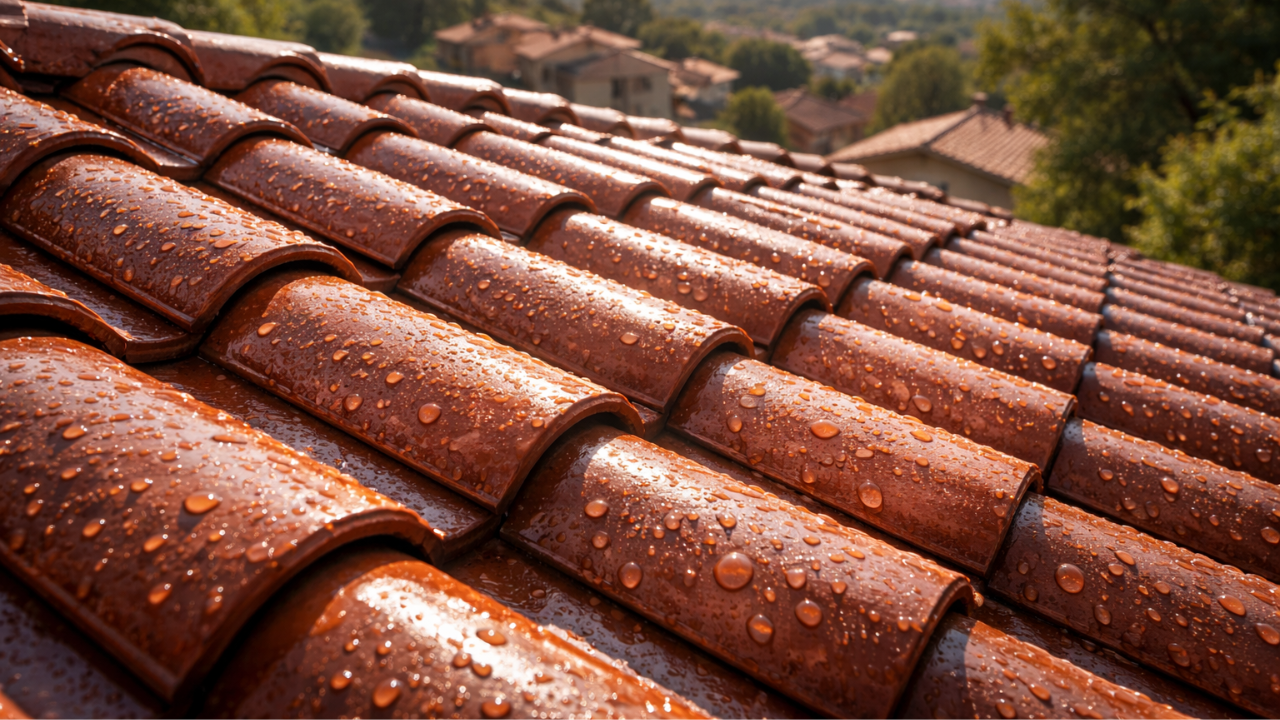 Traitement hydrofuge toiture après démoussage Canet 34800